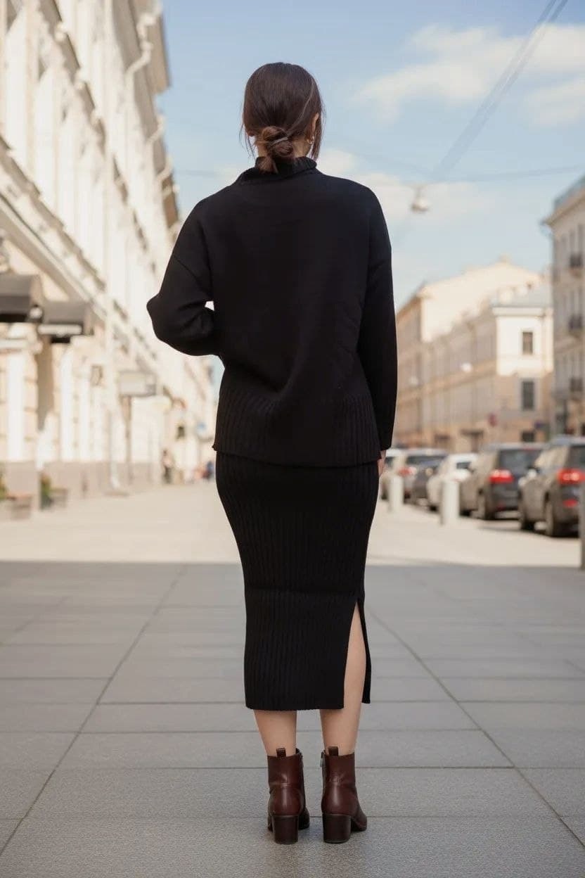 трикотажные костюмы с юбкой,женский трикотажный костюм с юбкой,костюм вязаный с юбкой,костюм трикотажный,костюм юбка и джемпер