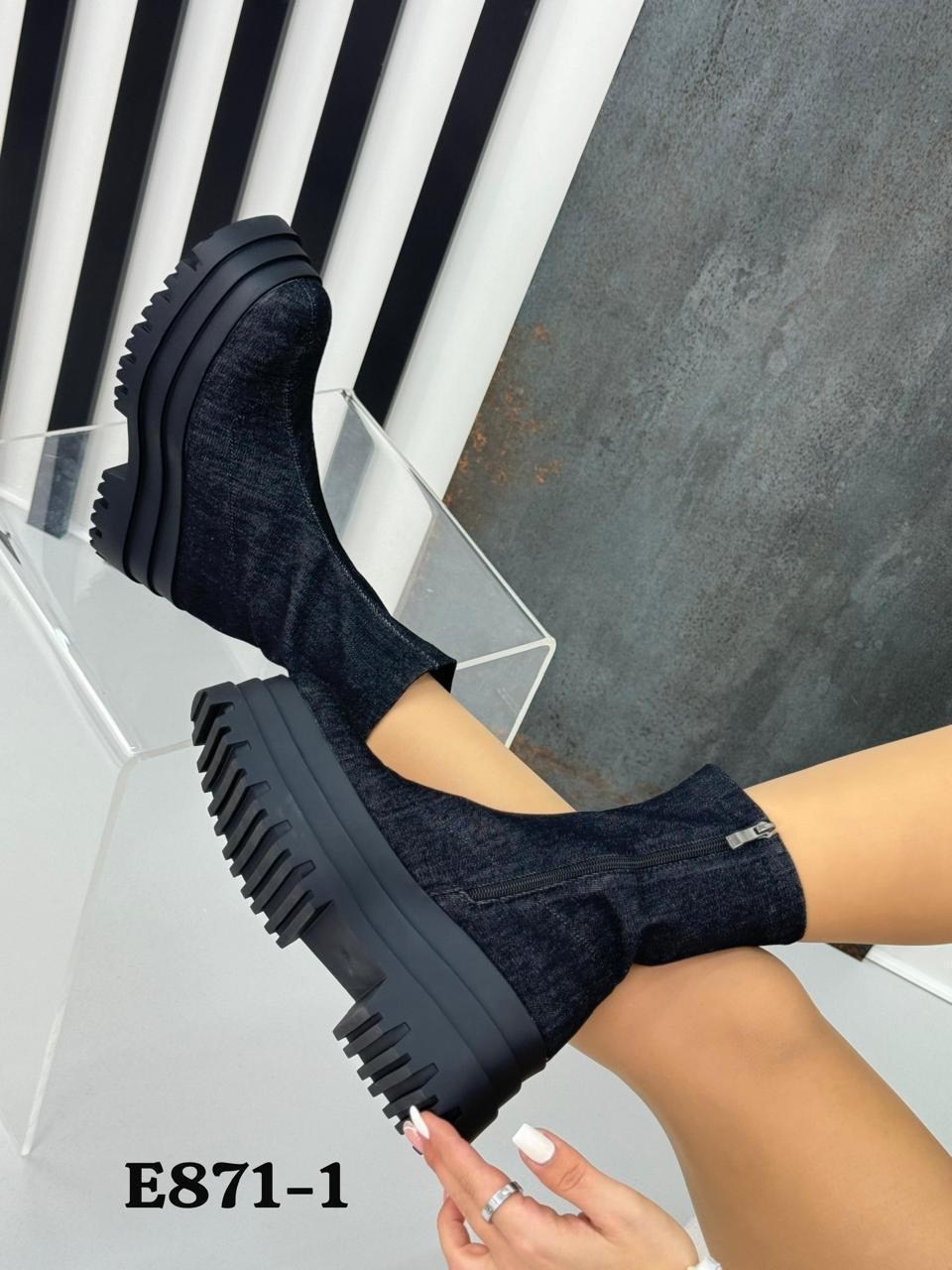 ,ботинки женские на платформе,ботинки текстиль,ботинки на платформе,модные полусапожки