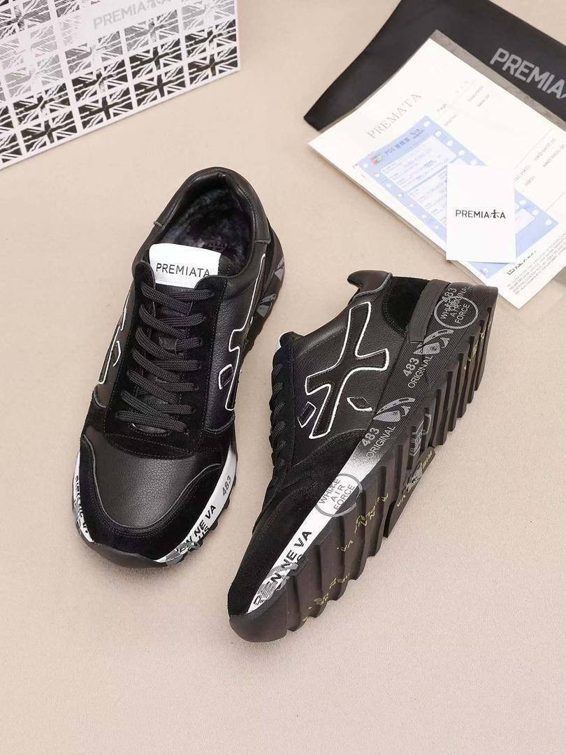 кроссовки мужские premiata,кроссовки premiata,комбинированные кроссовки premiata,,кроссовки premiata mick