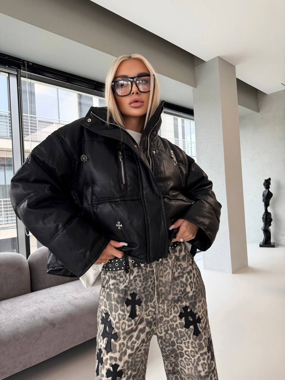 куртка короткая,куртка женская,куртка из экокожи,стильная куртка,куртка женская из экокожи