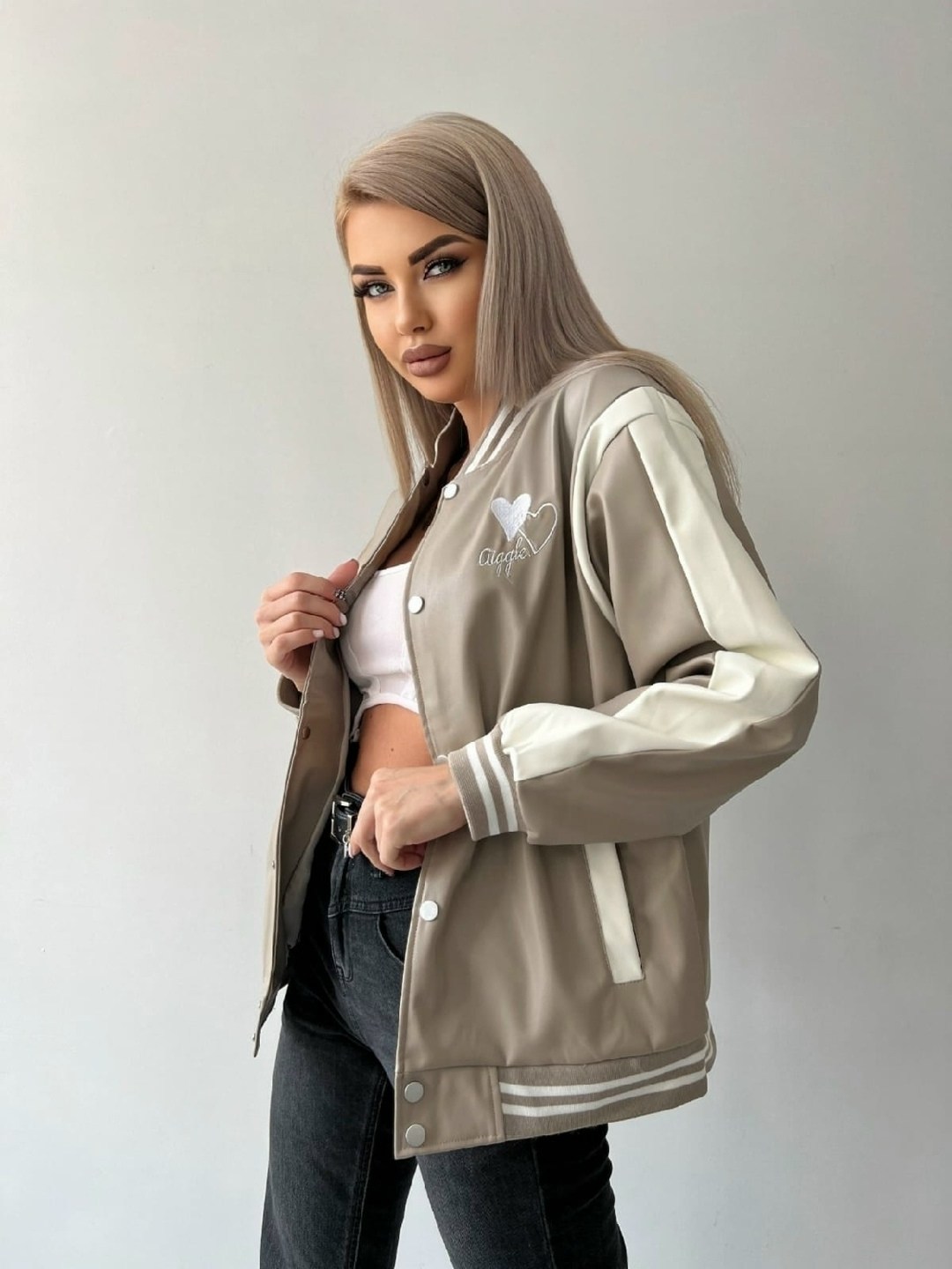 бомбер из экокожи,бомбер женская,куртка бомбер,куртка бомбер женская,куртка бомбер на весну