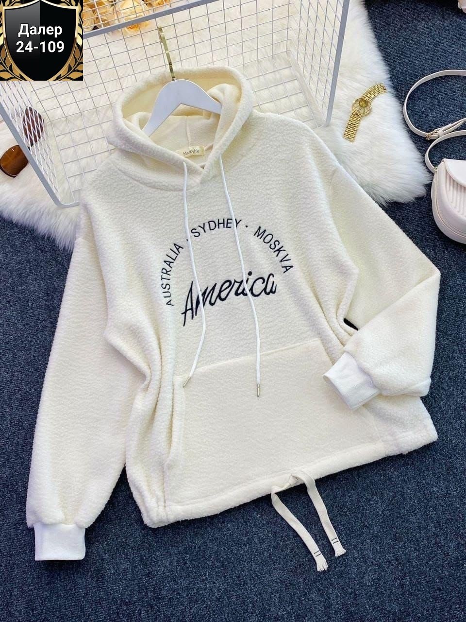 толстовка барашек,толстовки кофта,плюшевое худи,кофта овечка,толстовки женская