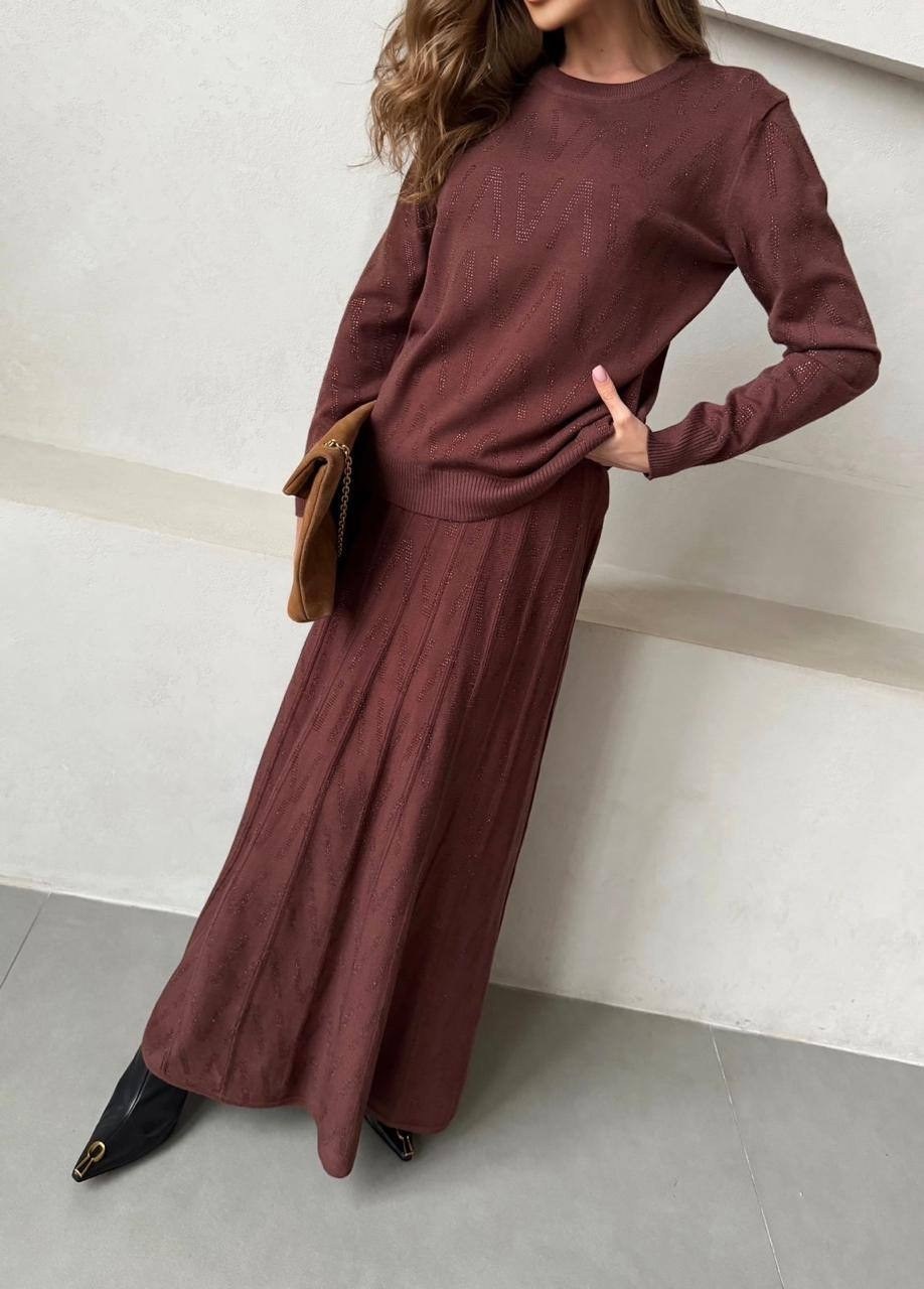 трикотажные костюмы,костюм с длинной юбкой,юбка и джемпер,костюм трикотажный с юбкой,вязаная юбка
