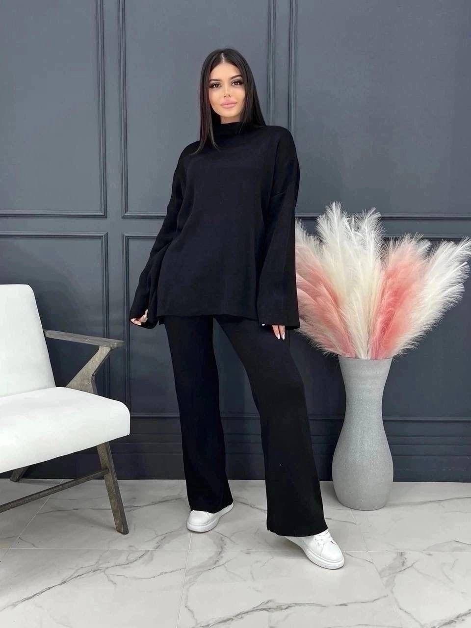 теплый костюм с брюками,трикотажные костюмы женские,теплый трикотажный костюм,трикотажные костюмы,костюмы брючные