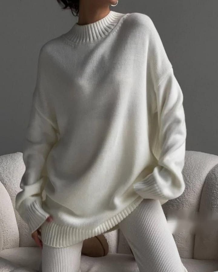 cвитер вязаный оверсайз,стильный свитер,свитер модный,пуловер оверсайз,стиль оверсайз