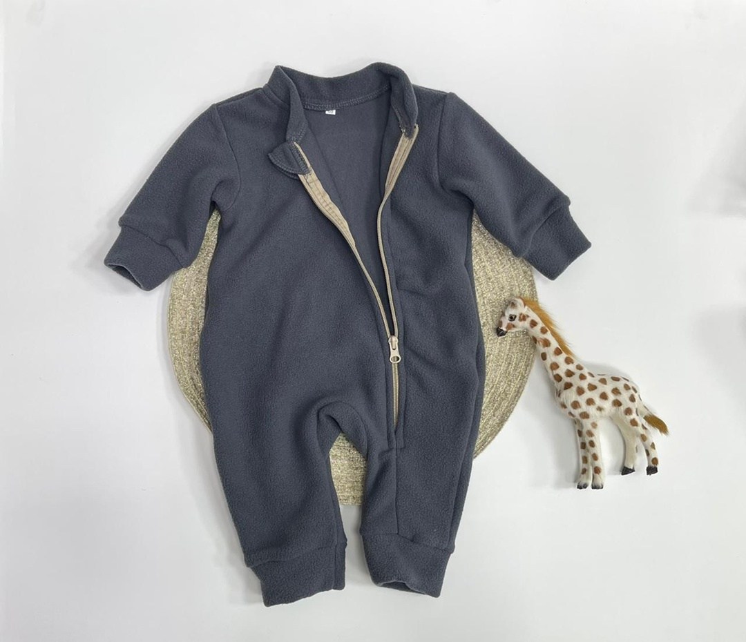 комбинезон детский флисовый,флисовый комбинезон для малыша,комбинезон флисовый серый,комбинезоны флисовые,комбинезон флисовый