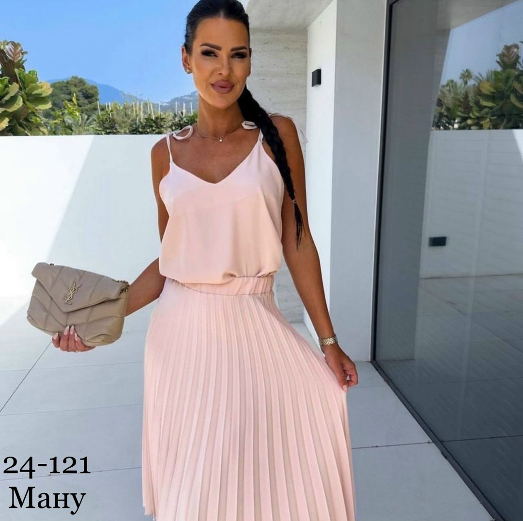 летние костюмы,платье сарафан,платье женская,плиссированное платье,костюм женский летний с юбкой плиссе