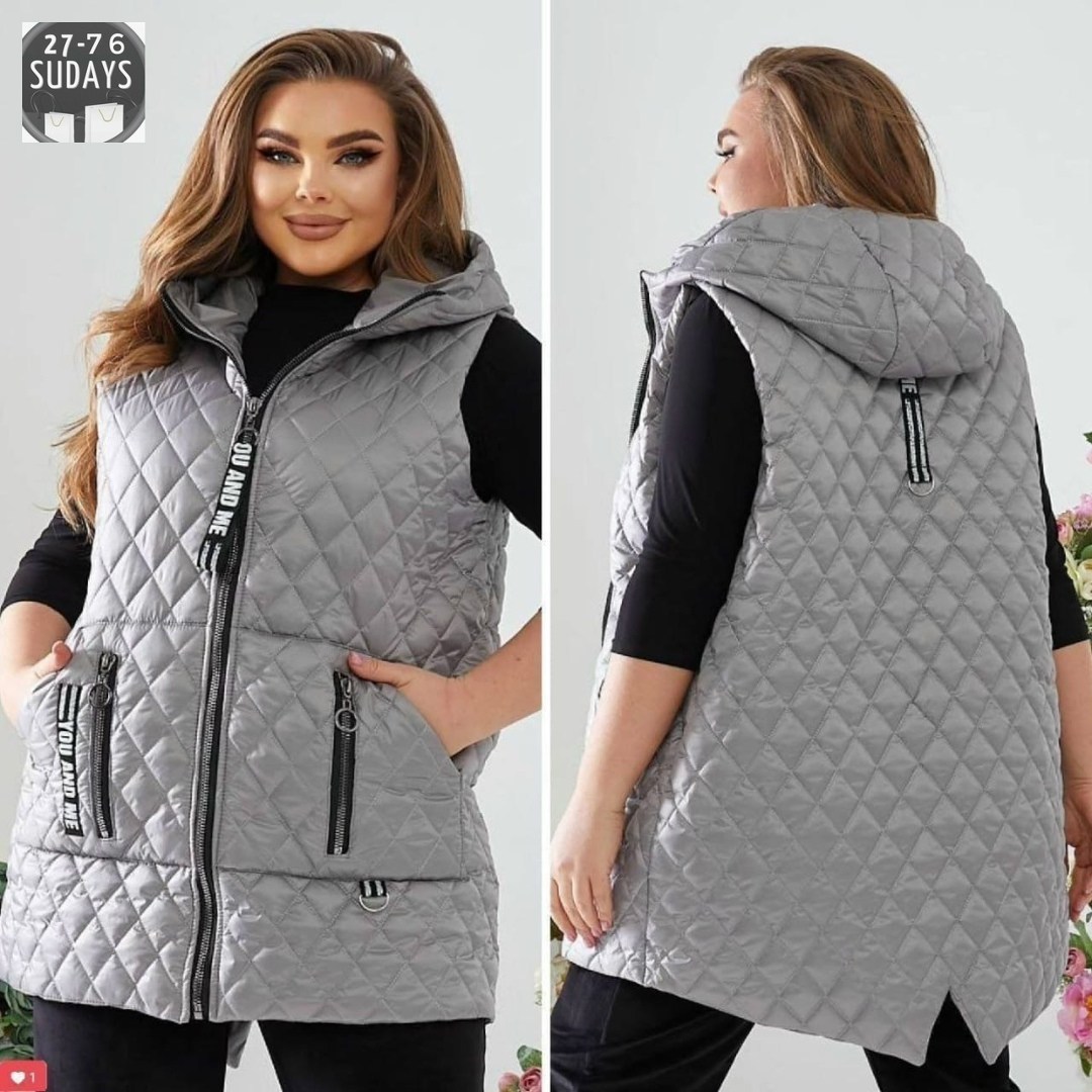 жилет на синтепоне,жилетка женская больших размеров,демисезонная жилетка,жилетка на синтепоне,жилетка женская демисезонная