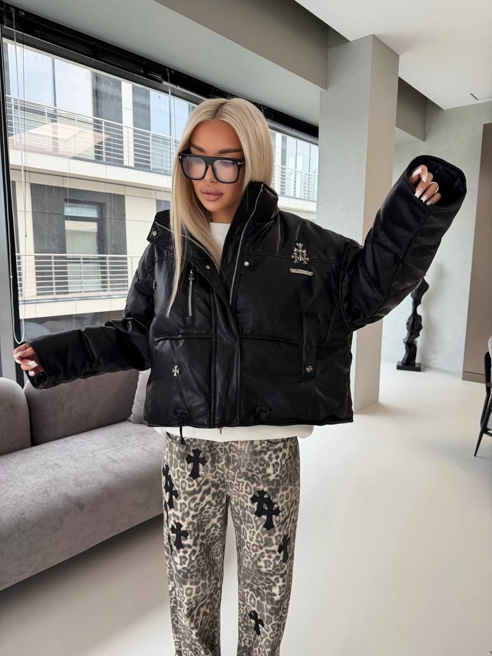 куртка короткая,куртка женская,куртка из экокожи,стильная куртка,куртка женская из экокожи