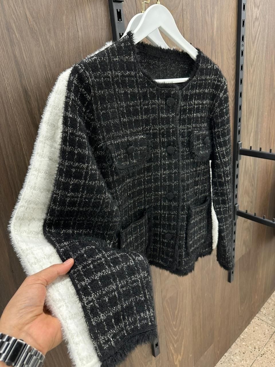 вязаные кардиганы,женский твидовый пиджак,повседневная куртка,твидовая куртка,жакет