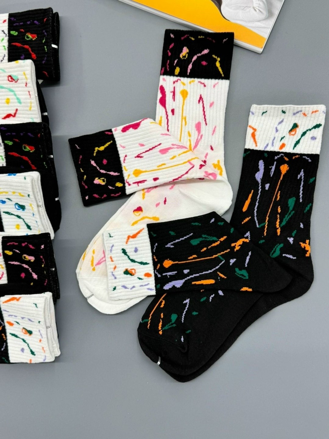носки женские,носки яркие,носки женские набор,носки цветные,носки мужские