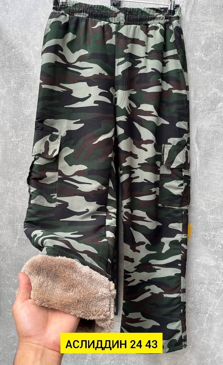 штаны с мех,теплые штаны,брюки камуфляжные мужские,брюки камуфляжные,мужские штаны камуфляжные