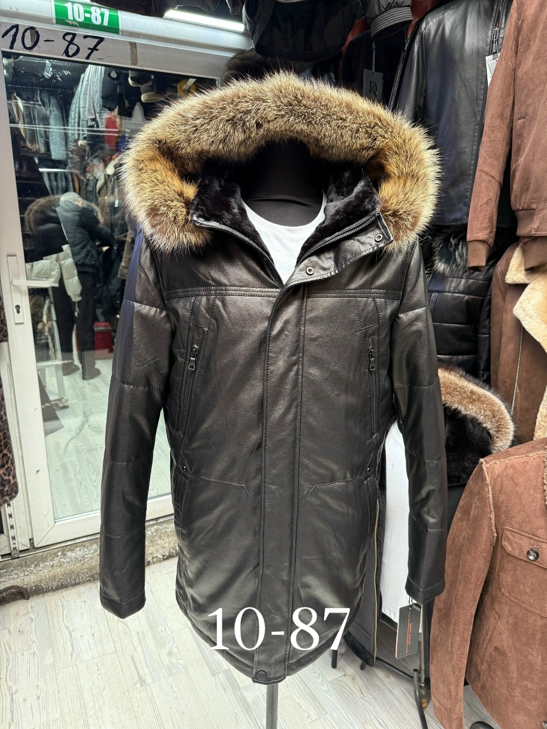 куртка мужская зимняя кожаная,кожаный пуховик,кожаный пуховик мужской,кожаный пуховик мужской с капюшоном,куртки кожаные мужские