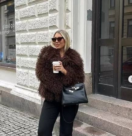 модная шуба,шуба стиль,шубка,меховая куртка,шуба искусственная