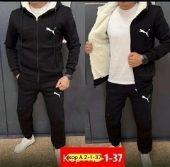 костюм пума мужской спортивный на флисе,утепленный спортивный костюм на флисе,спортивные костюмы мужские,спортивный костюм мужской теплый на флис,мужской спортивный костюм на флисе