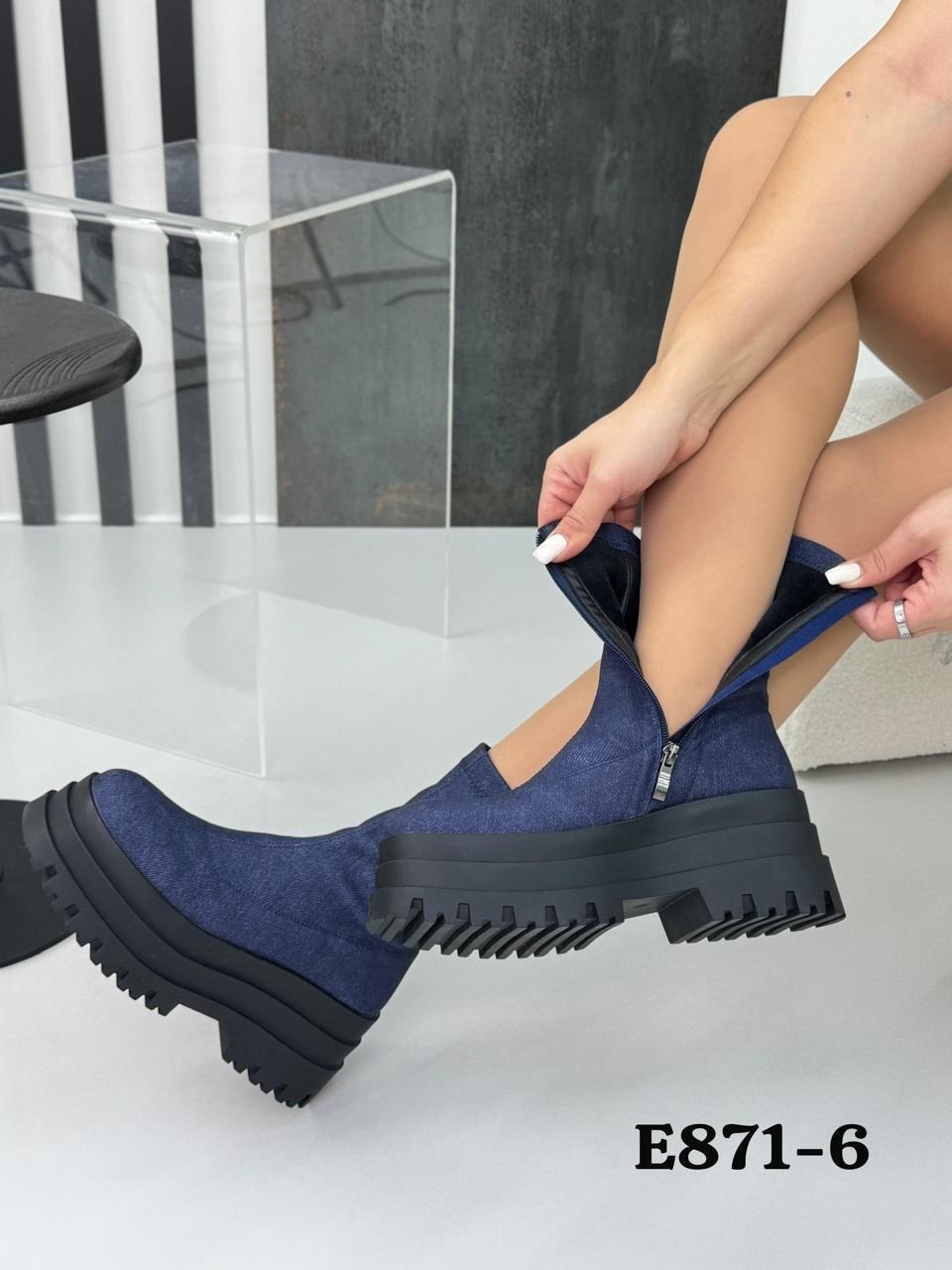 ,ботинки женские на платформе,ботинки текстиль,ботинки на платформе,модные полусапожки
