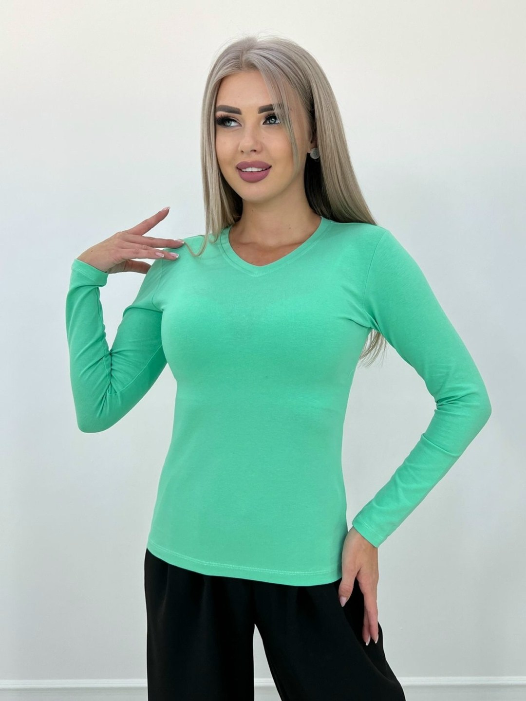 кофта трикотажная,женская кофта,базовая кофта,лонгслив женский,джемпер