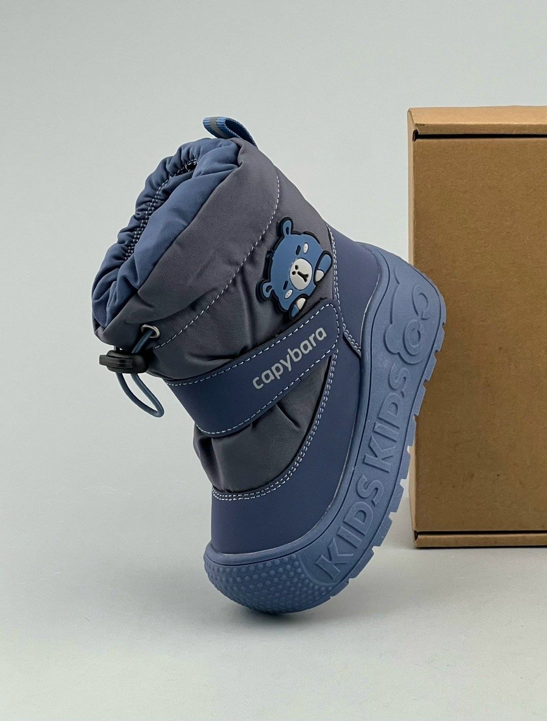 ,сапоги кидикс мембрана синие,сноубутсы детские,сноубутсы детские зимние на шнурках,детские зимние сапоги