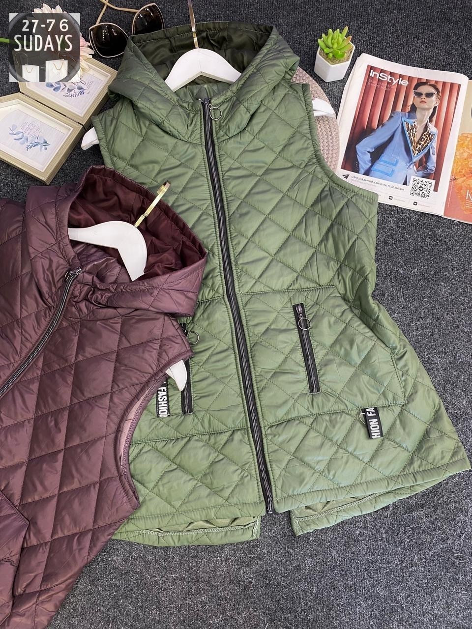 жилет на синтепоне,жилетка женская больших размеров,демисезонная жилетка,жилетка на синтепоне,жилетка женская демисезонная