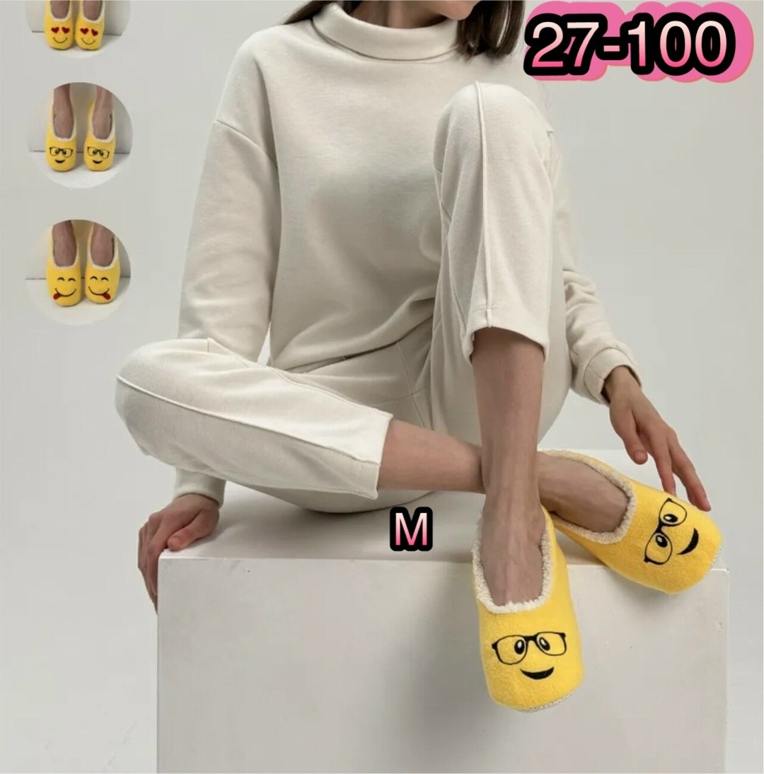 домашние тапочки,домашние тапочки детские,тапки смайлики,женские домашние тапочки,женские тапочки