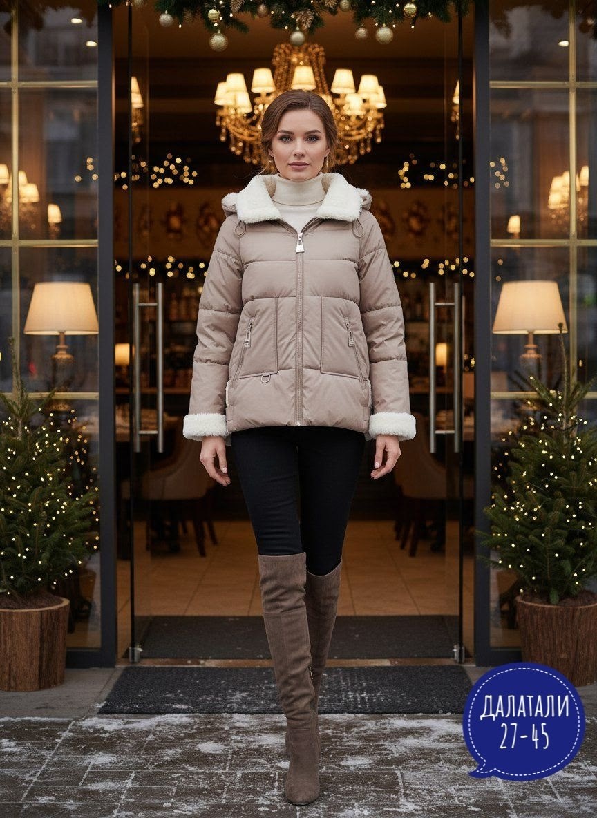 куртка теплая,женская зимняя куртка,демисезонная куртка,куртка женская,бежевый пуховик