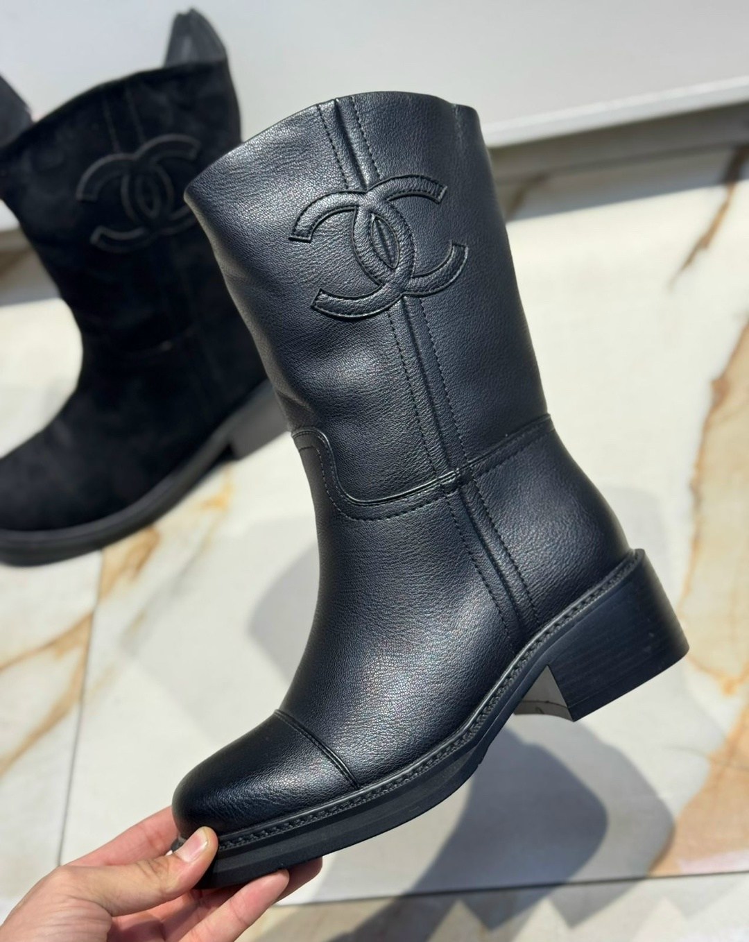 сапоги chanel,,ботинки chanel,полусапоги,женская