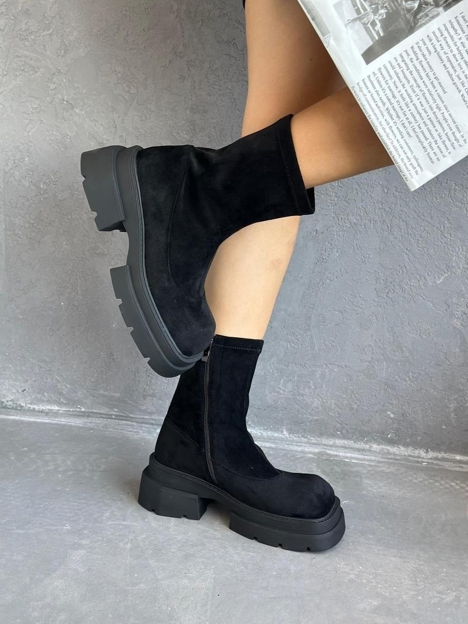 обувь,замшевые ботинки,ботинки женские,массивные ботинки,ботинки на платформе