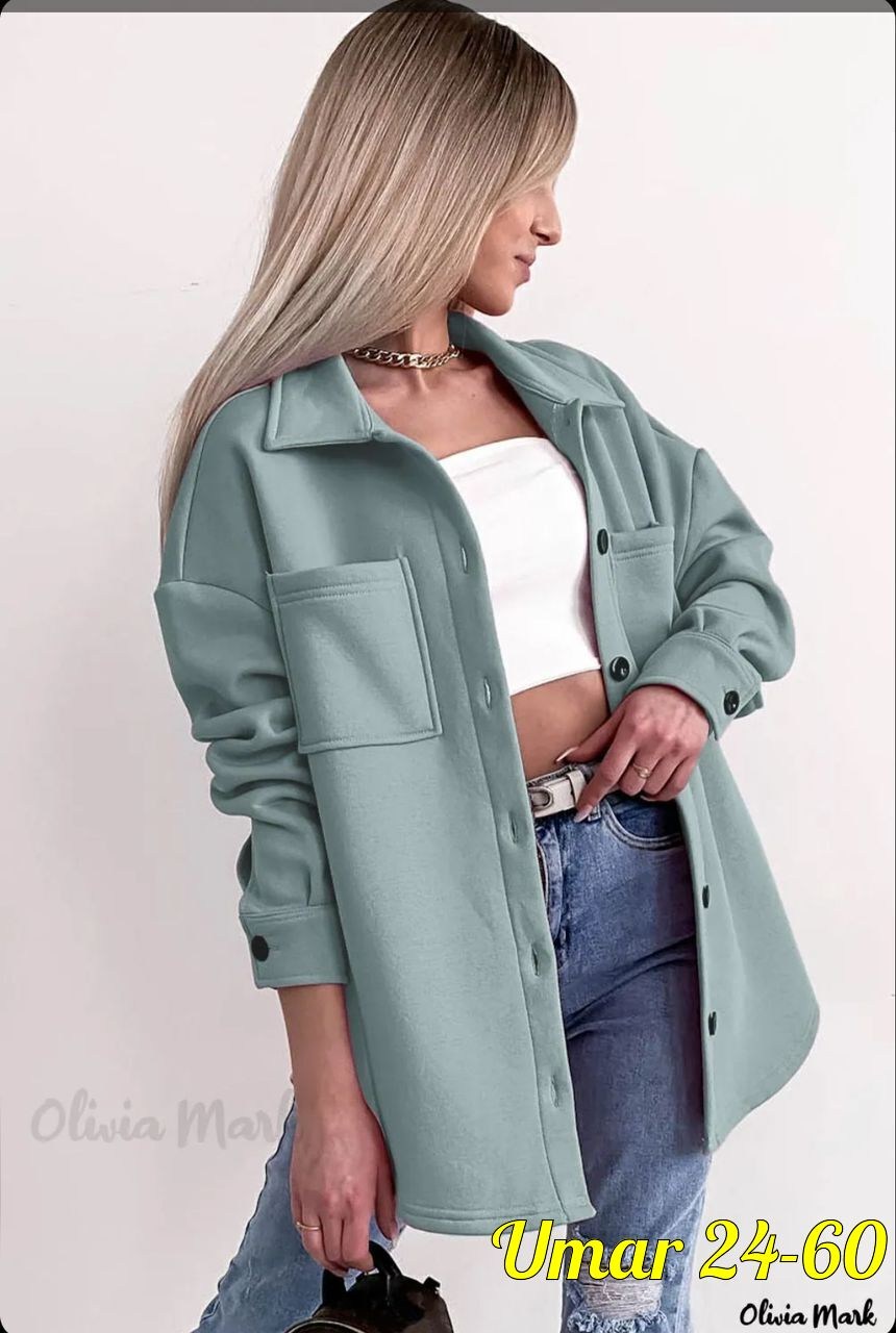 пальто рубашечного кроя,повседневная куртка,рубашка женская оверсайз,рубашки теплые женские из футера,стильная куртка