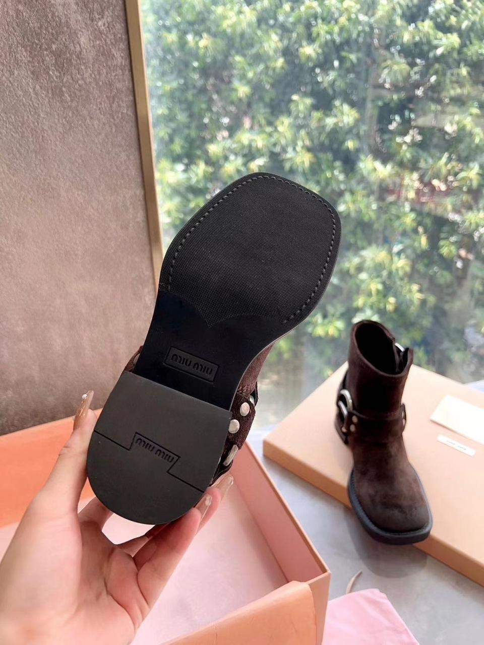 ,ботинки miu miu,ботинки женские,ботинки miu, женская