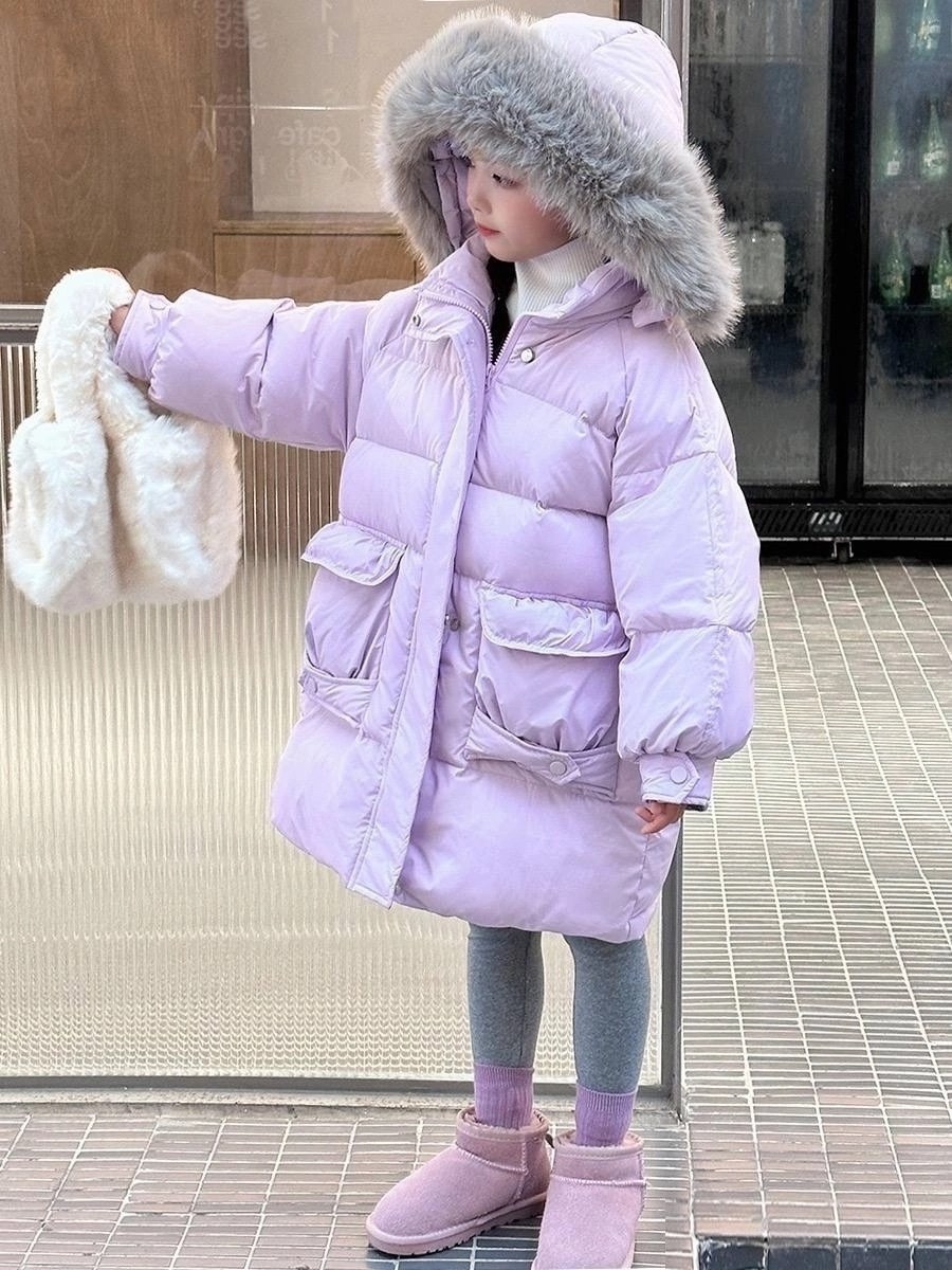 пальто для девочек,зимняя куртка для девочек,куртка для девочек,детский пуховик,пуховик для девочек