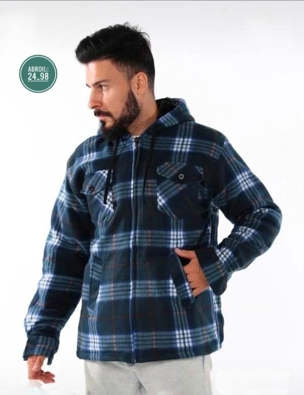 куртка рубашка,рубашка мужская с капюшоном,теплая рубашка,рубашка теплая на флисе,утепленная рубашка