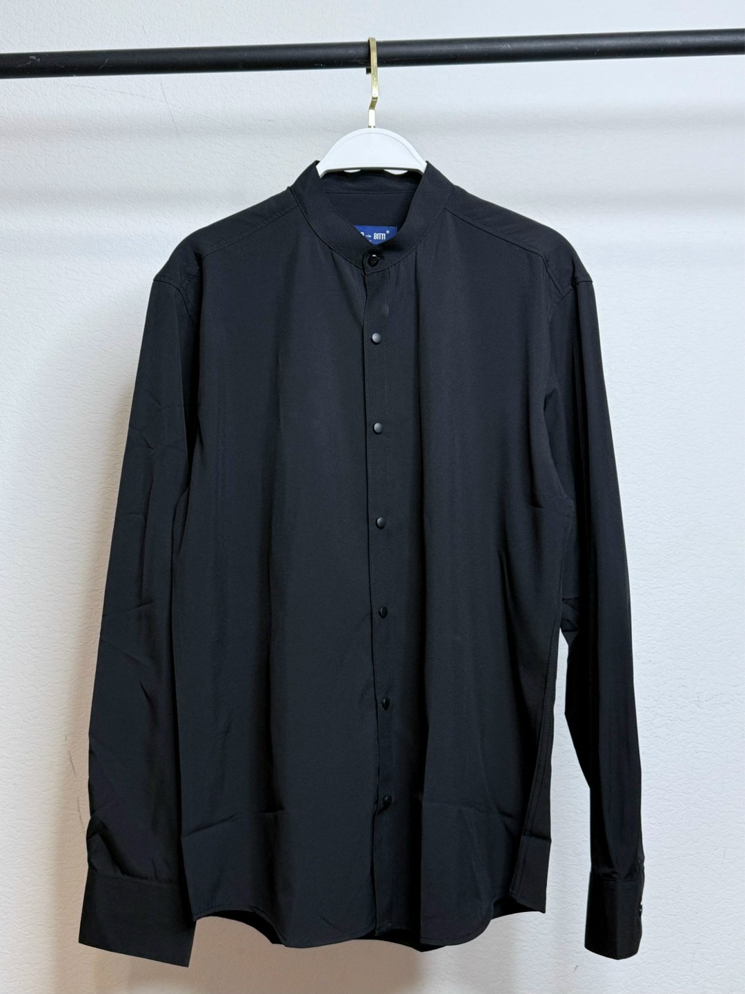 черная рубашка,повседневная рубашка,черная мужская рубашка,рубашка с воротником,рубашка с воротником стойка