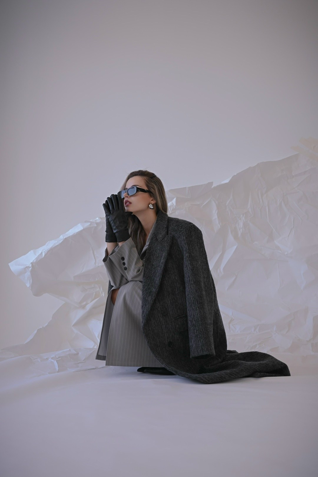 полупальто пальто,модное пальто,стильное пальто,серое пальто,пальто женские