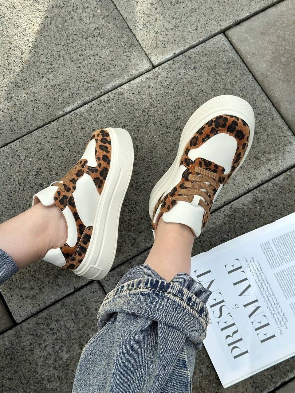 , женская,кроссовки леопардовые,кроссовки женскиe,женские кроссовки с леопардовым принтом