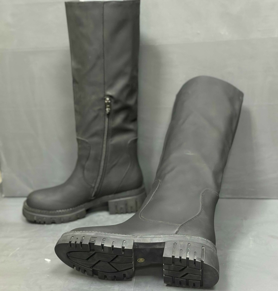 женские сапоги эко кожа,сапоги эко кожа,,сапоги женские зимние,сапоги серые кожаные