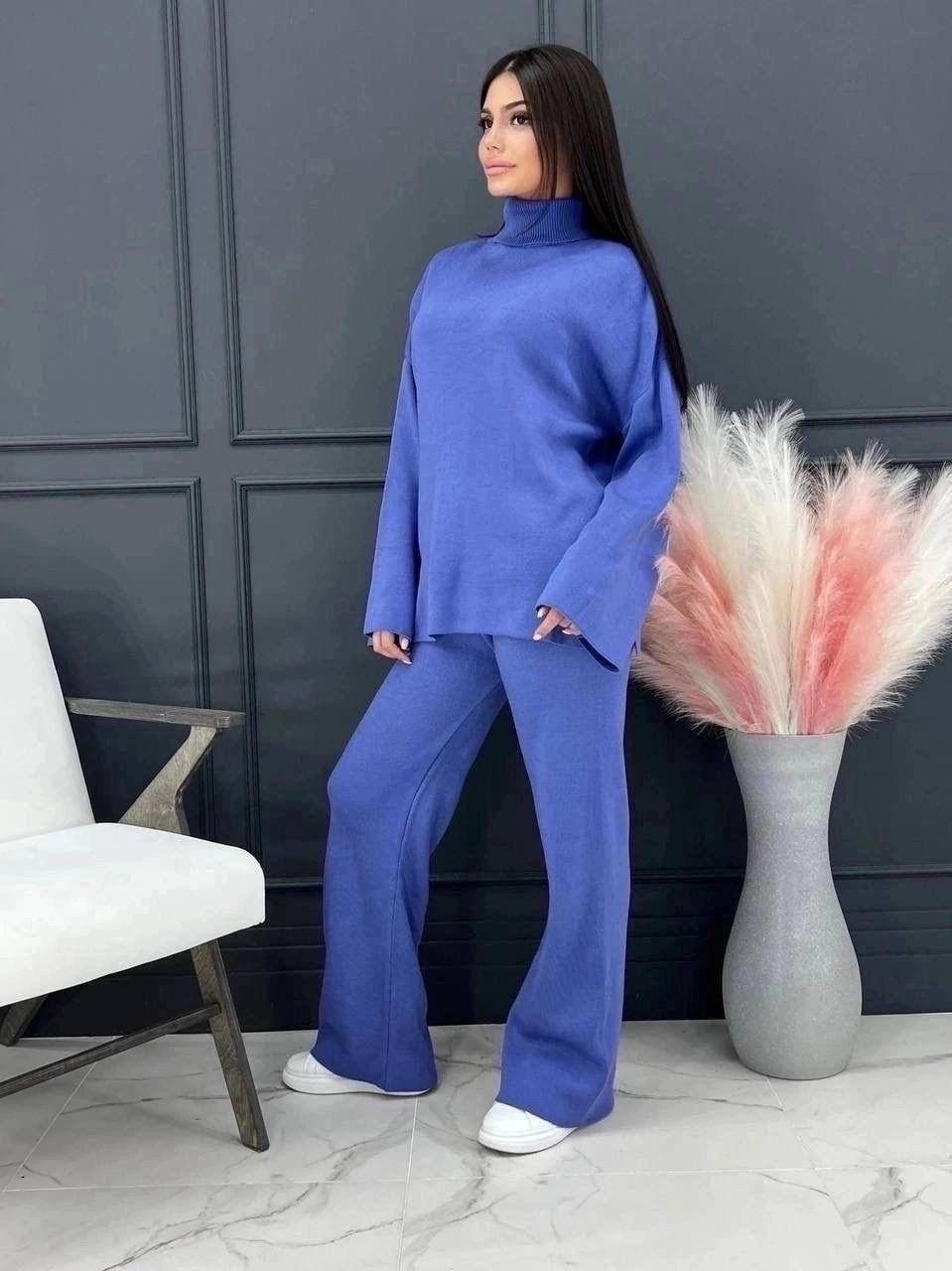 теплый костюм с брюками,трикотажные костюмы женские,теплый трикотажный костюм,трикотажные костюмы,костюмы брючные