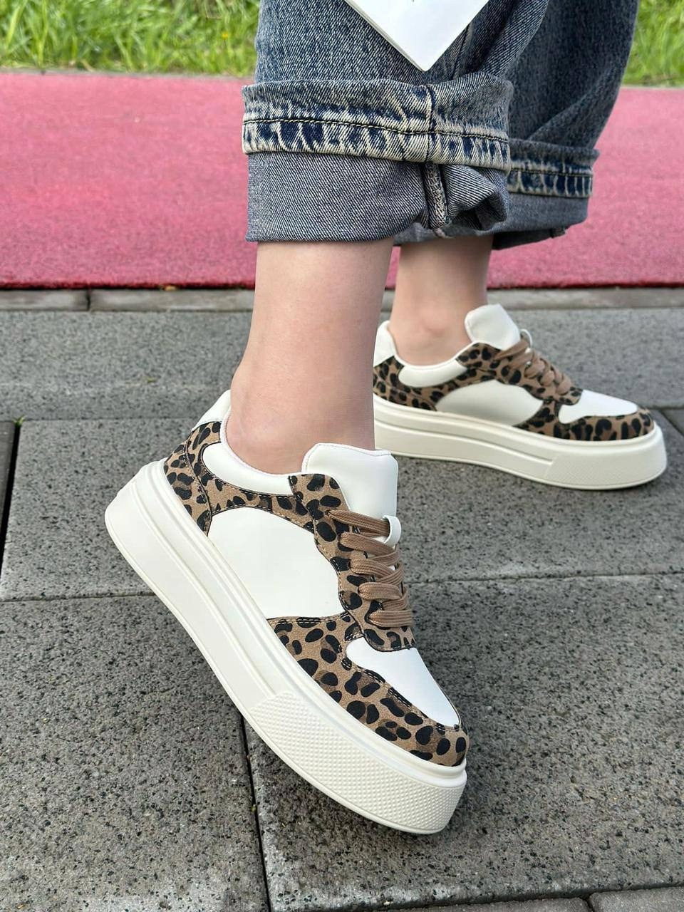 , женская,кроссовки леопардовые,кроссовки женскиe,женские кроссовки с леопардовым принтом