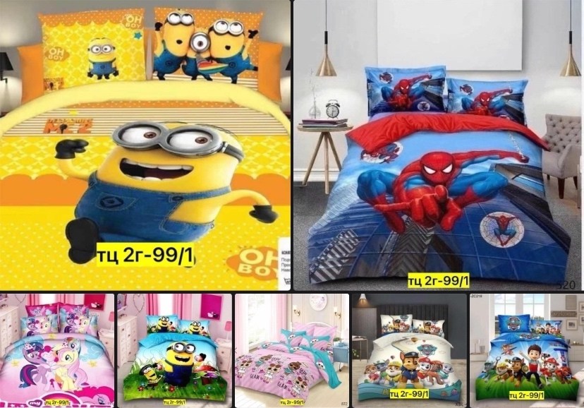 детское постельное белье 1,детский комплект постельного белья,детское постельное белье 1 5 спальное,постельное белье миньоны,миньоны комплект постельного белья lorida