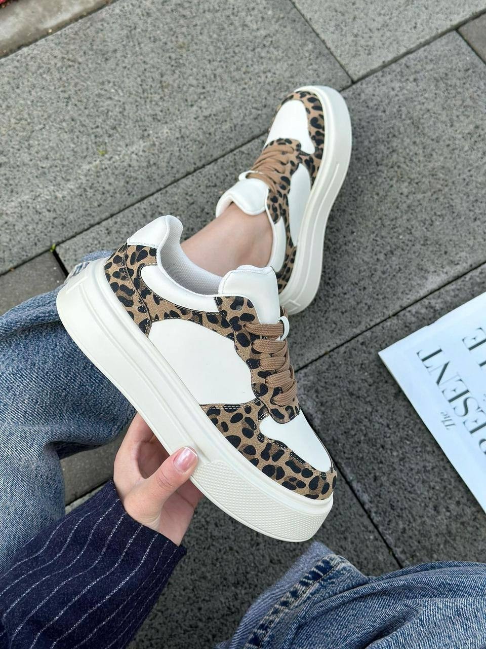 , женская,кроссовки леопардовые,кроссовки женскиe,женские кроссовки с леопардовым принтом