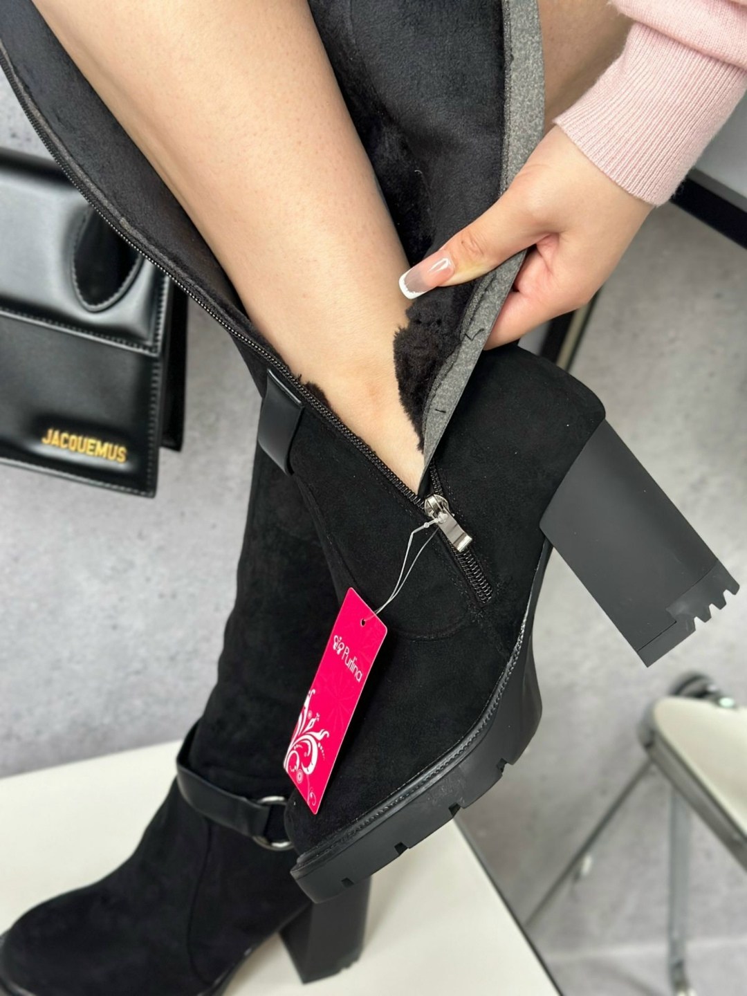 ботфорты паоло конте замшевые,,женские сапоги,терволина сапоги замшевые,замшевые сапоги