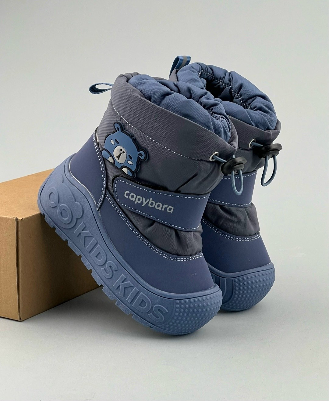 ,сапоги кидикс мембрана синие,сноубутсы детские,сноубутсы детские зимние на шнурках,детские зимние сапоги