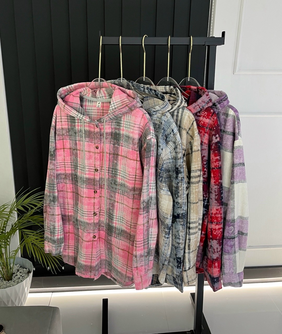 рубашка в клетку,рубашка в клетку женская,теплая рубашка оверсайз в клетку с капюшоном,рубашка с капюшоном,рубашка оверсайз в клетку с капюшоном