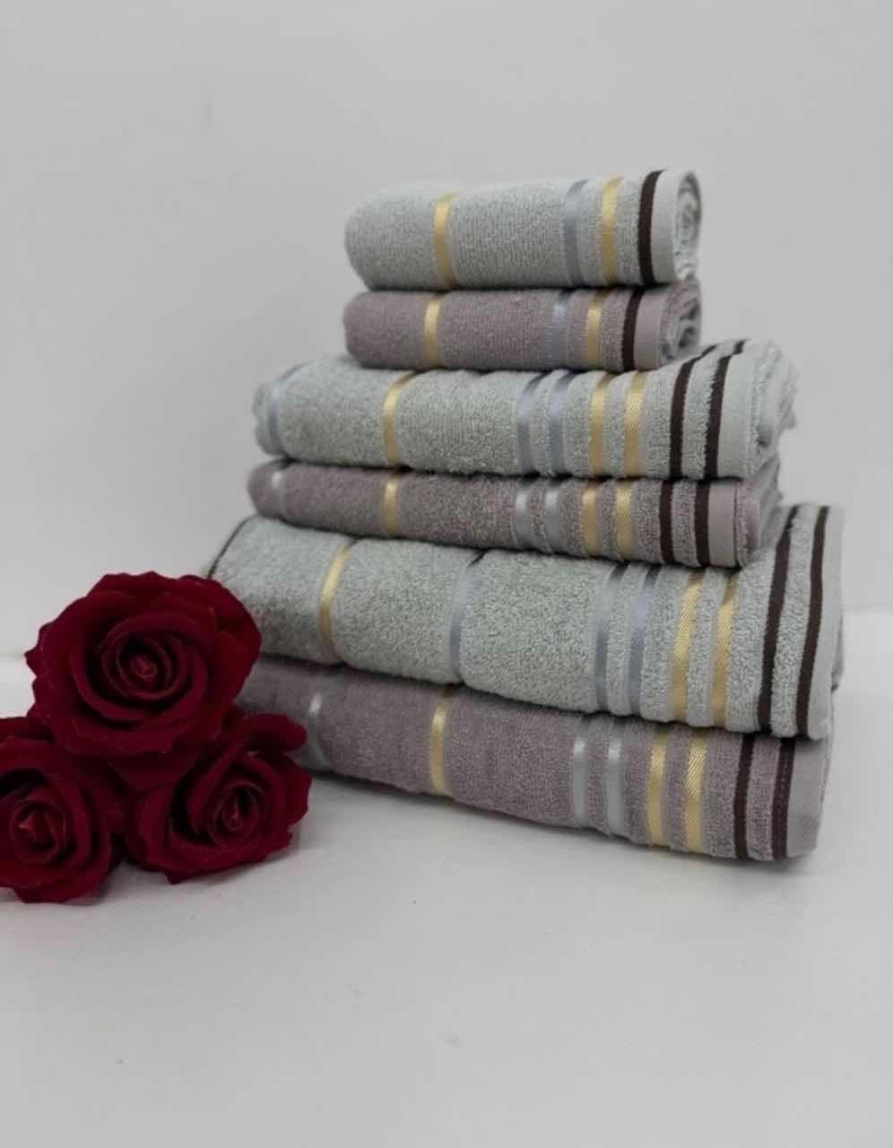 комплект из 6 полотенец,набор полотенец,набор полотенец 5 шт,набор полотенец 6 шт,комплект полотенец