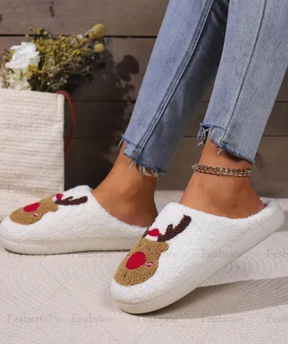 домашние тапочки,теплые домашние тапочки,тапочки зимние,тапочки женские,тапочки новогодние