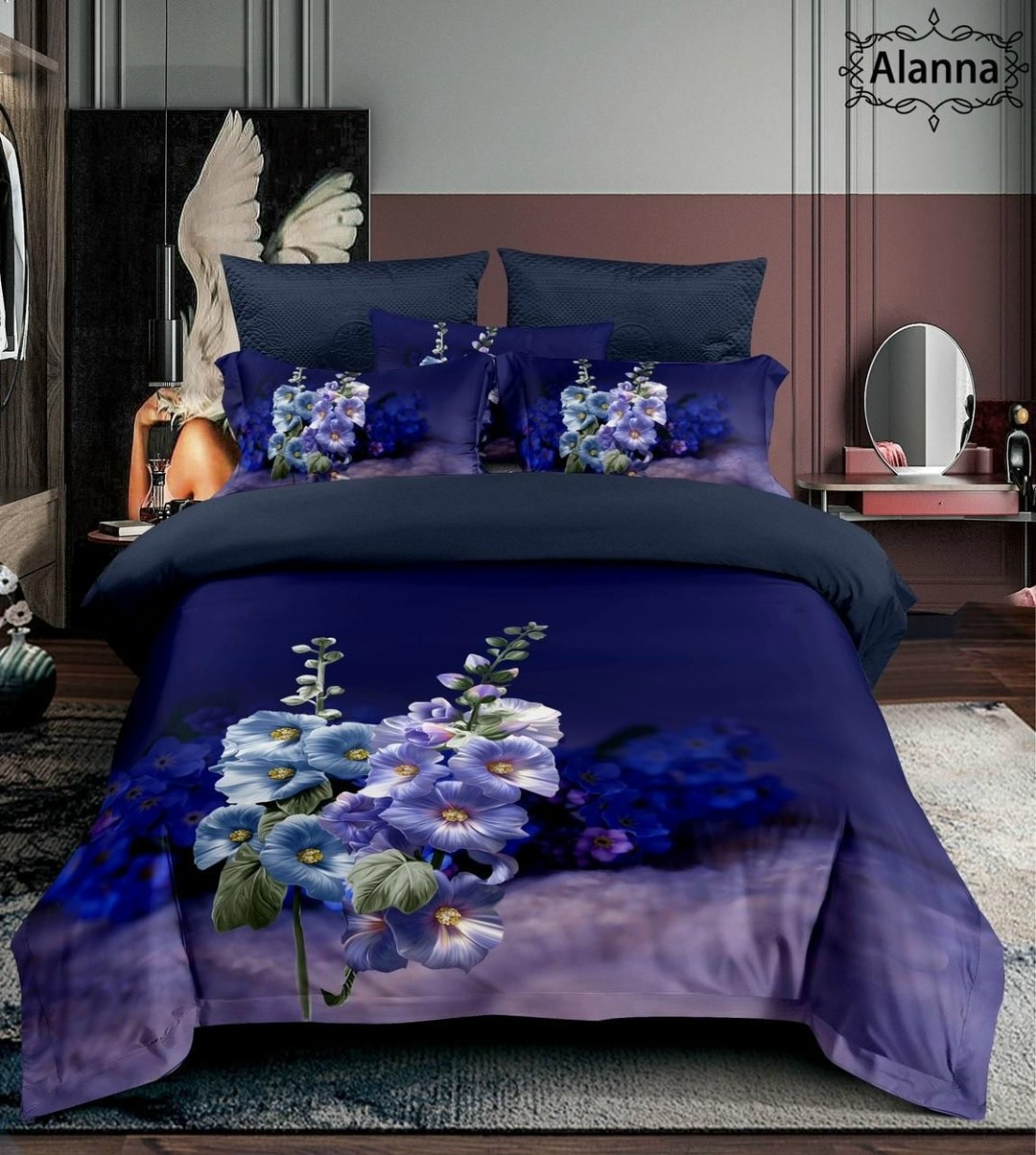 комплект постельного белья,комплект постельного белье евро,постельного белья,постельное белье vega сатин,комплект постельного белья alanna