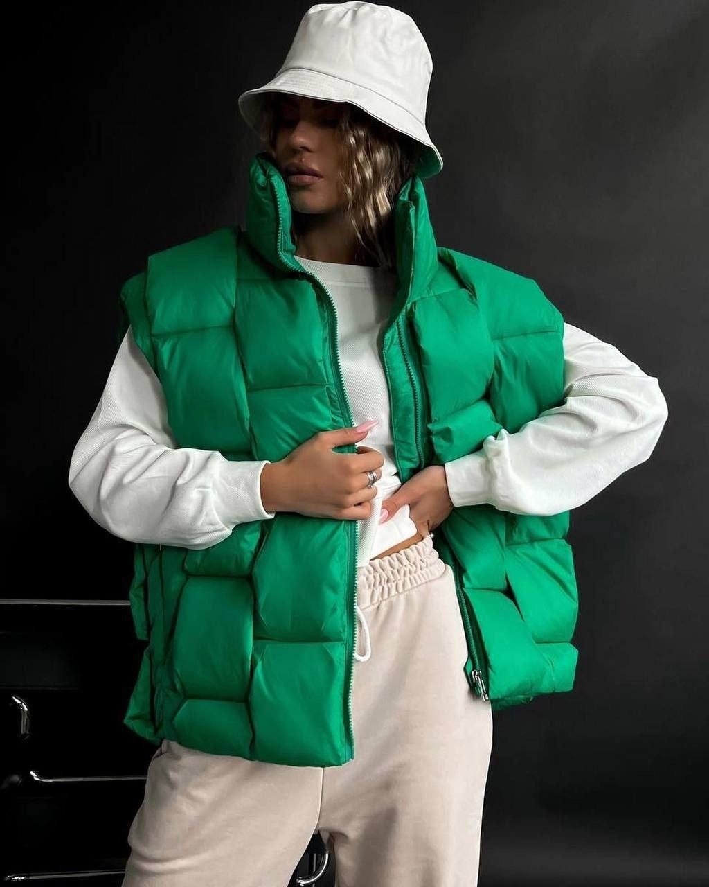 утепленный жилет женский zoyagrace 2208,жилетка на синтепоне,женская жилетка,жилет женский,утепленный жилет