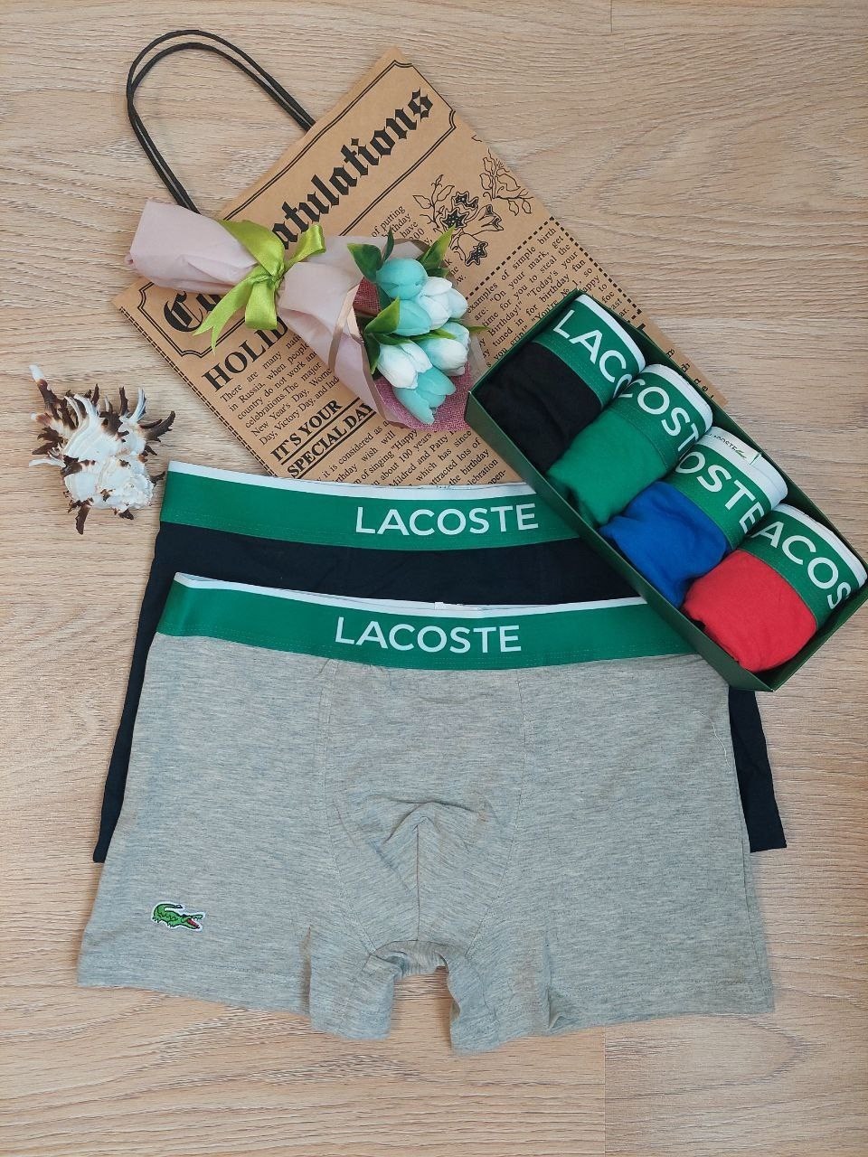 трусы мужские lacoste,трусы боксеры lacoste,набор мужских трусов lacoste,трусы lacoste,трусы lacoste бирка