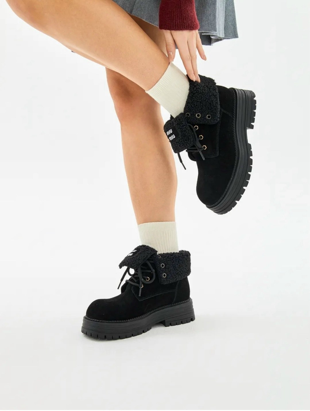 ,ботинки женские,ботинки miu miu,ботинки зимние замшевые,ботинки жен