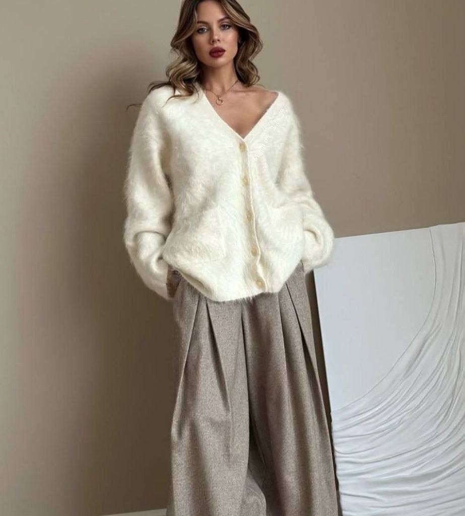 джемпер оверсайз,пушистый свитер,пушистый джемпер,свитер теплый,свитер пуловер