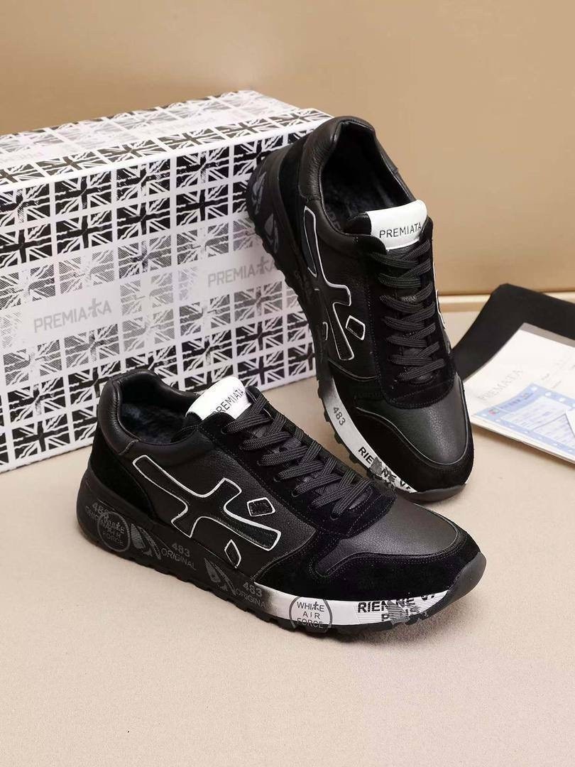 кроссовки мужские premiata,кроссовки premiata,комбинированные кроссовки premiata,,кроссовки premiata mick